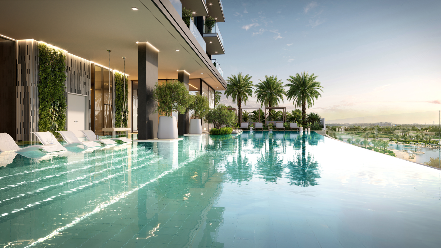 Riverton House - Pool View 2